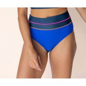 nani Flat Rib Cobalt Colorblock Bottom, Size Small,